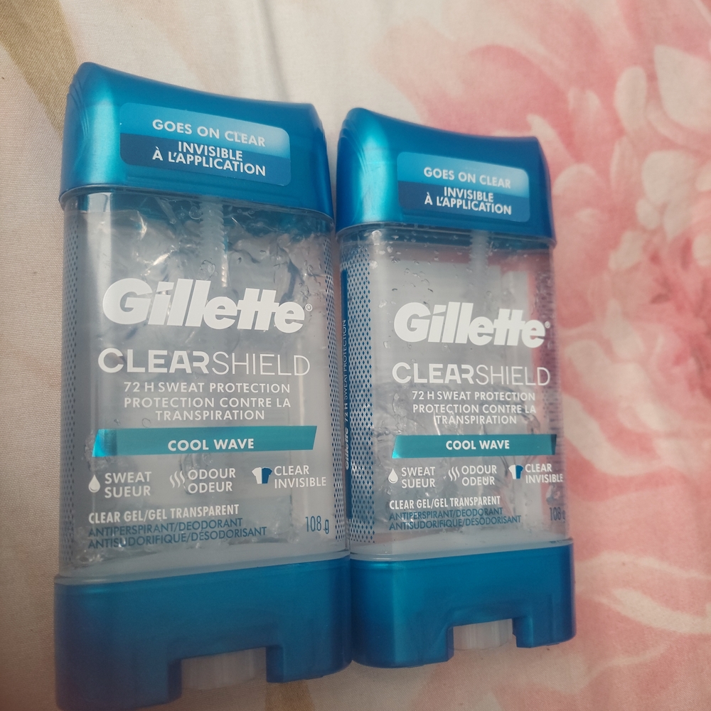 Gillette ClearShield Cool Wave Deodorant – 2 Pack